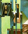 Guitar Canvas Paintings - The Guitar